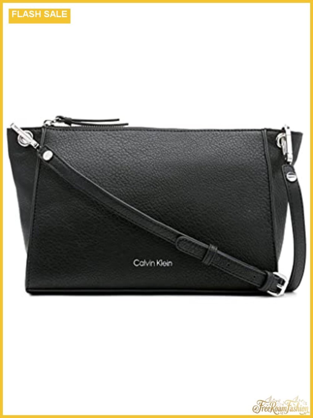 Reyna Vegan Leather Crossbody Handbag Adjustable Strap